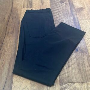 NWT Nautica School Uniform Boy’s Black Pants Size 16 Regular